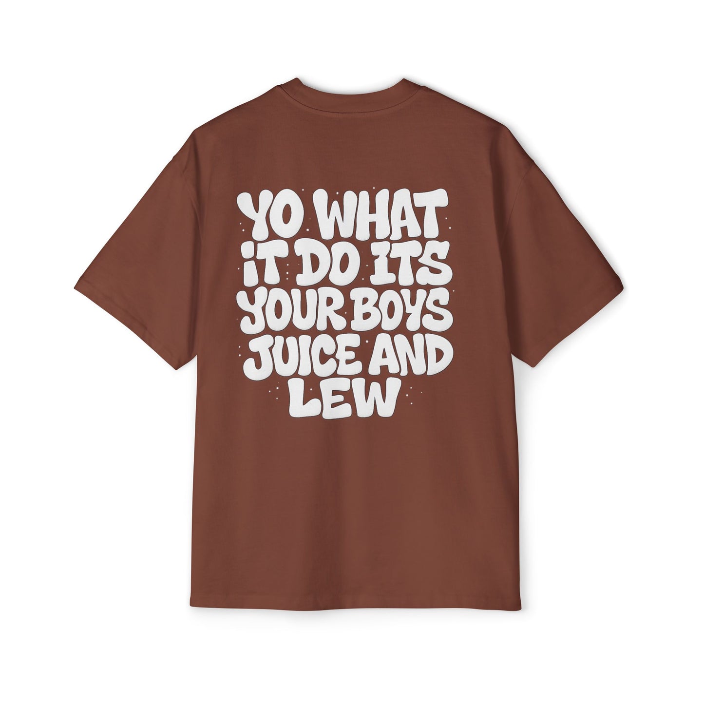Juice & Lew ‘Yo What It Do’ Oversize Shirts