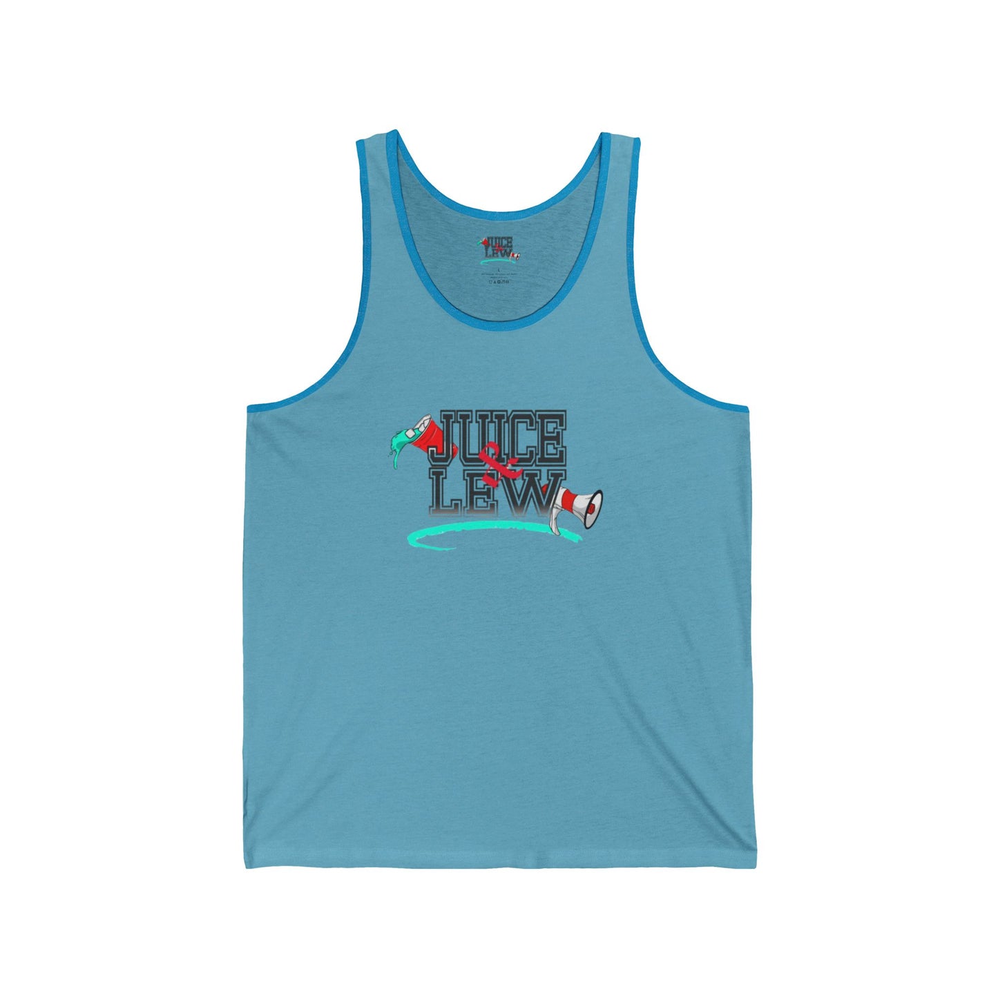 Juice & Lew Unisex Jersey Tank - Summer Vibe Graphic Tee