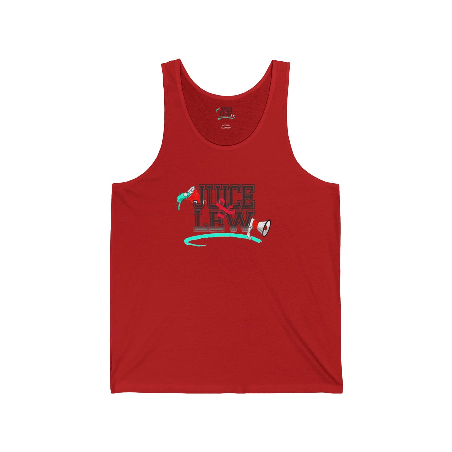 Juice & Lew Unisex Jersey Tank - Summer Vibe Graphic Tee