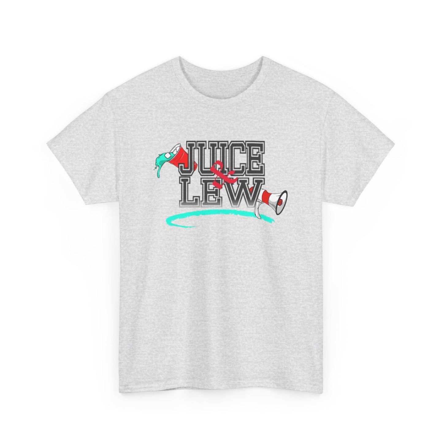 The Classic Juice & Lew White and Black Tee: Bold. Simple, Essential.
