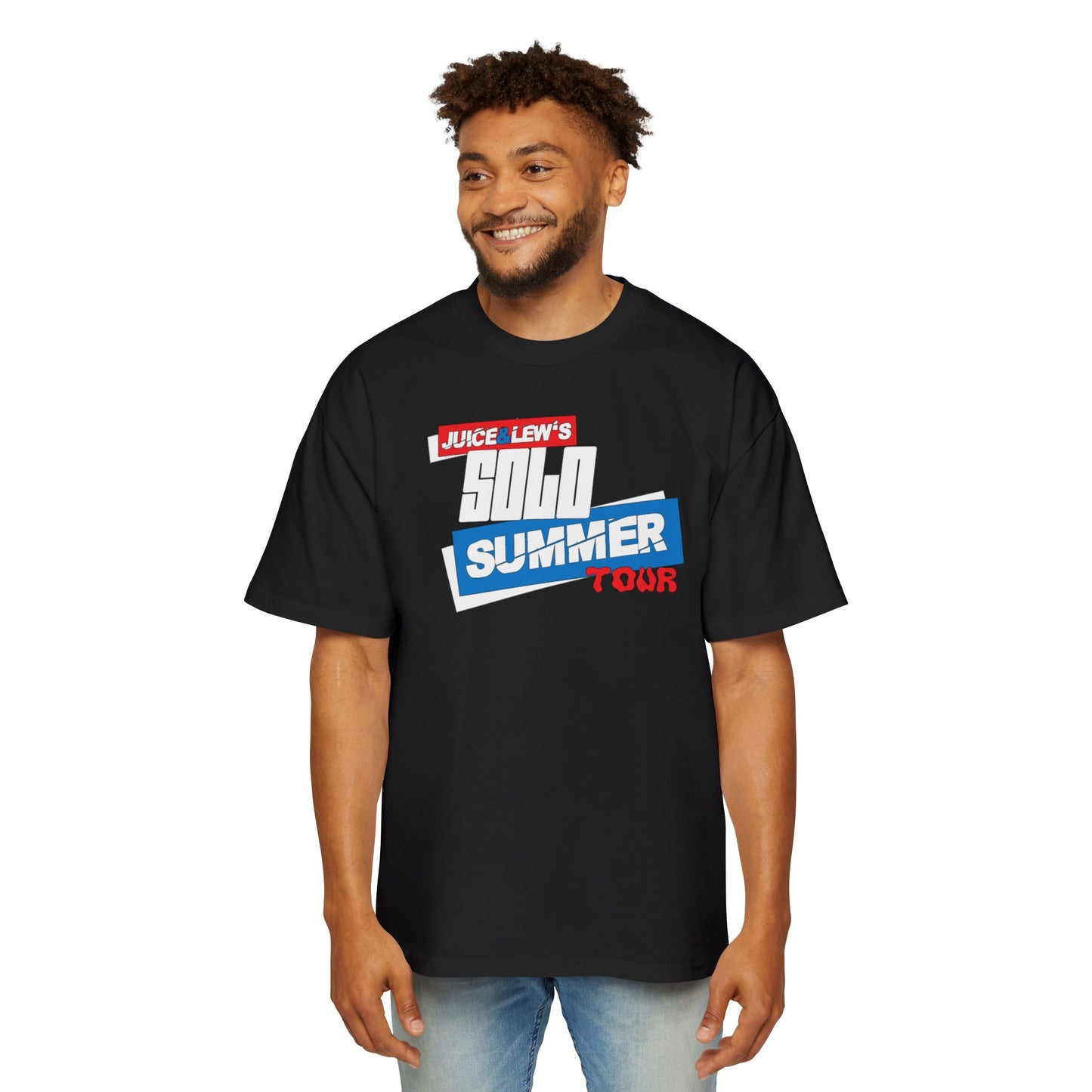 Juice & Lew 'Solo Summer Tour' Oversized Tee