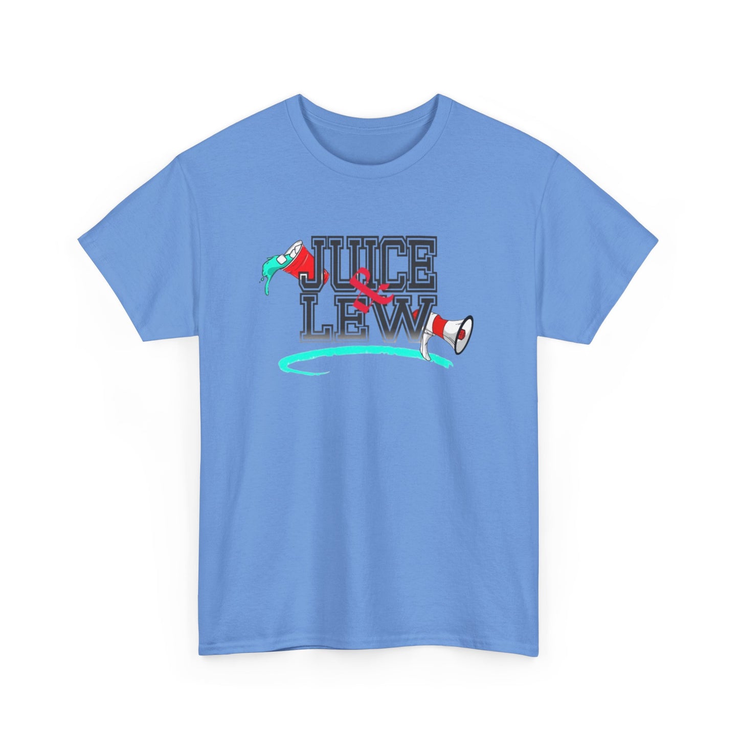 The Classic Juice & Lew White and Black Tee: Bold. Simple, Essential.