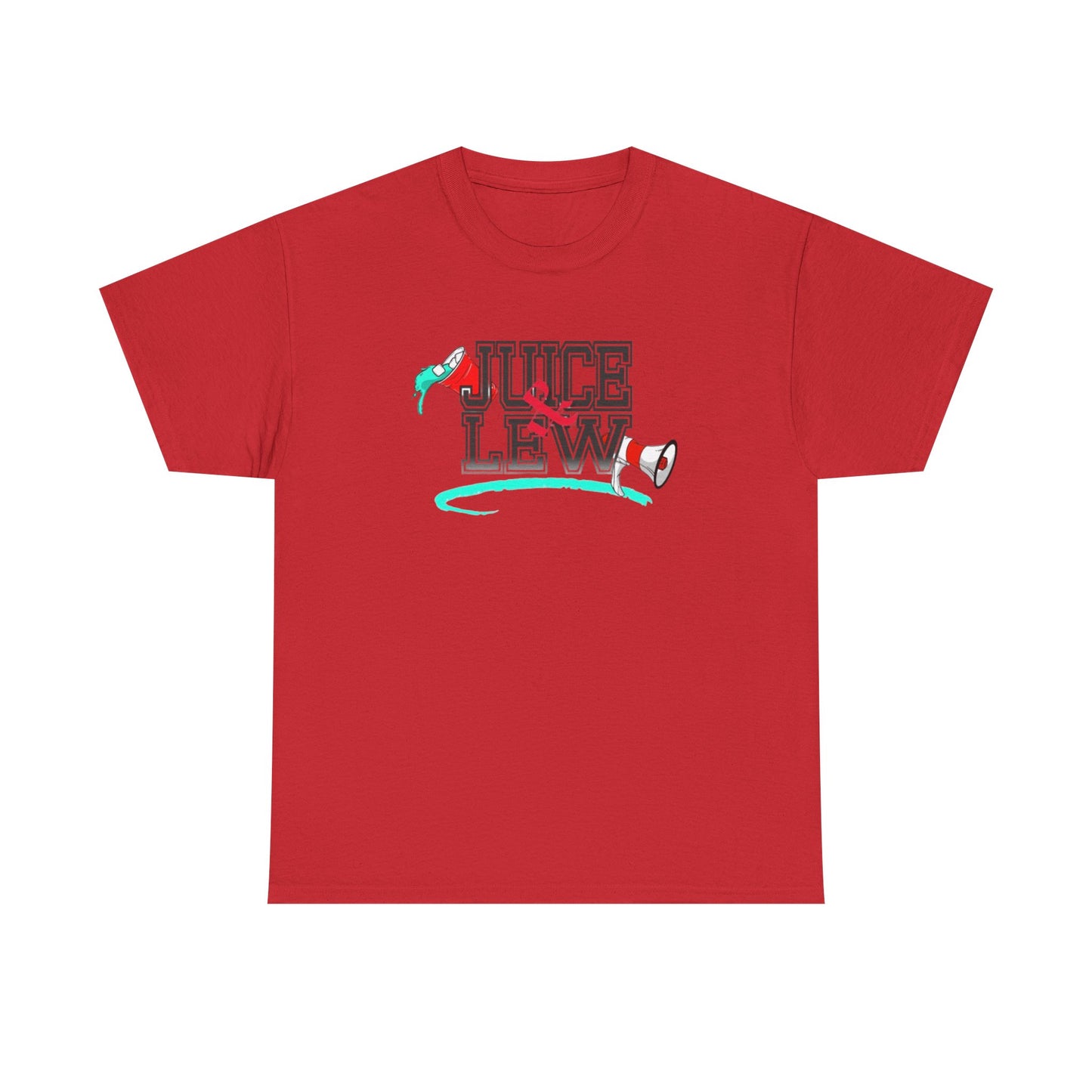 The Classic Juice & Lew White and Black Tee: Bold. Simple, Essential.