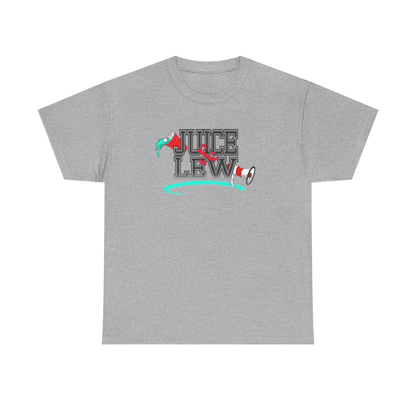 The Classic Juice & Lew White and Black Tee: Bold. Simple, Essential.