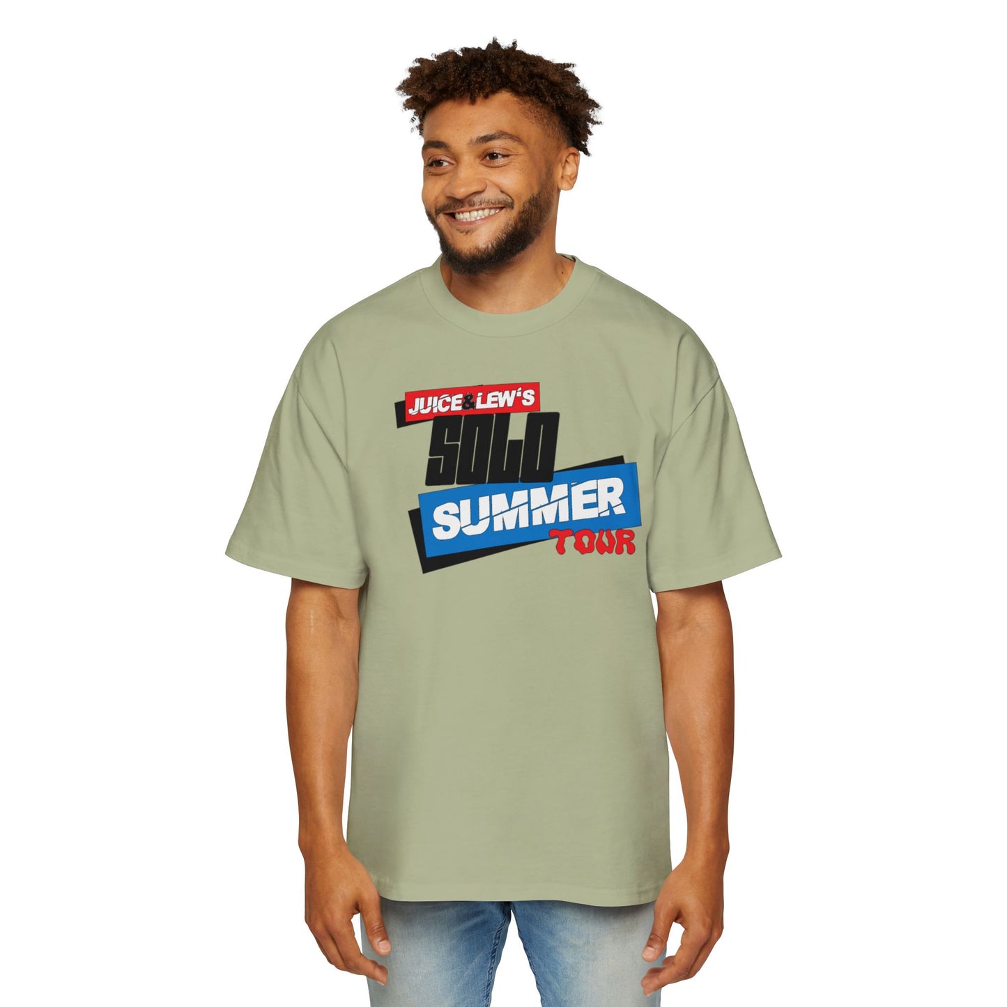 Juice & Lew 'Solo Summer Tour' Oversized Tee
