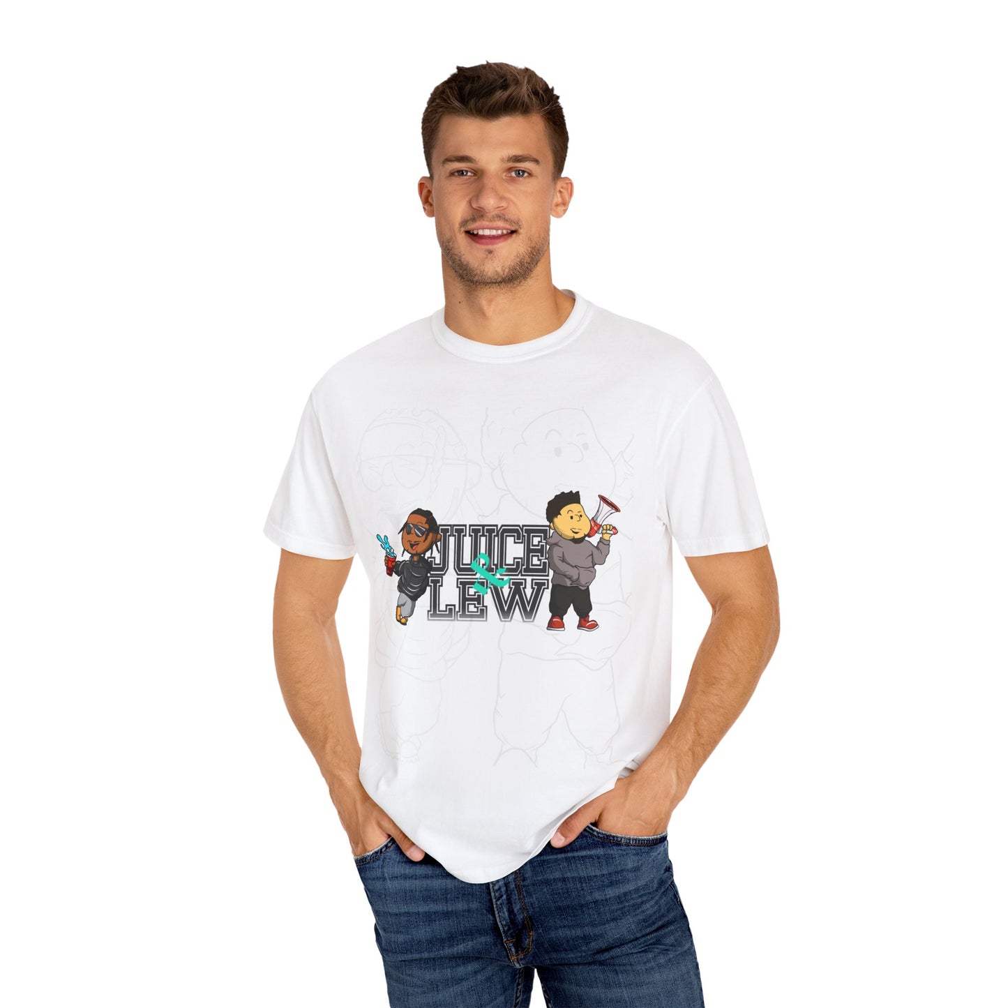 Juice & Lew Unisex Garment-Dyed T-shirt