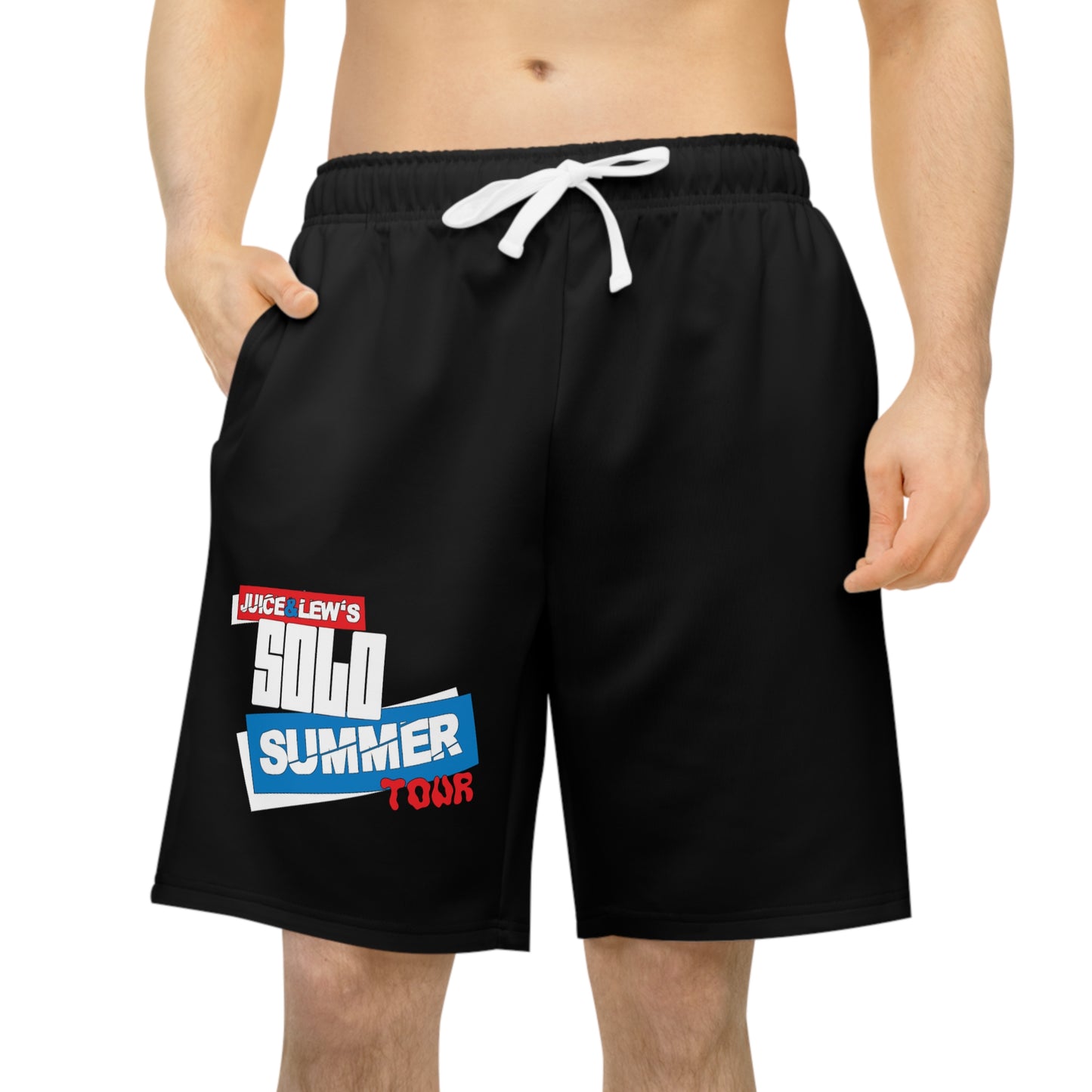 Juice & Lew 'Solo Summer Tour' Athletic Long Shorts