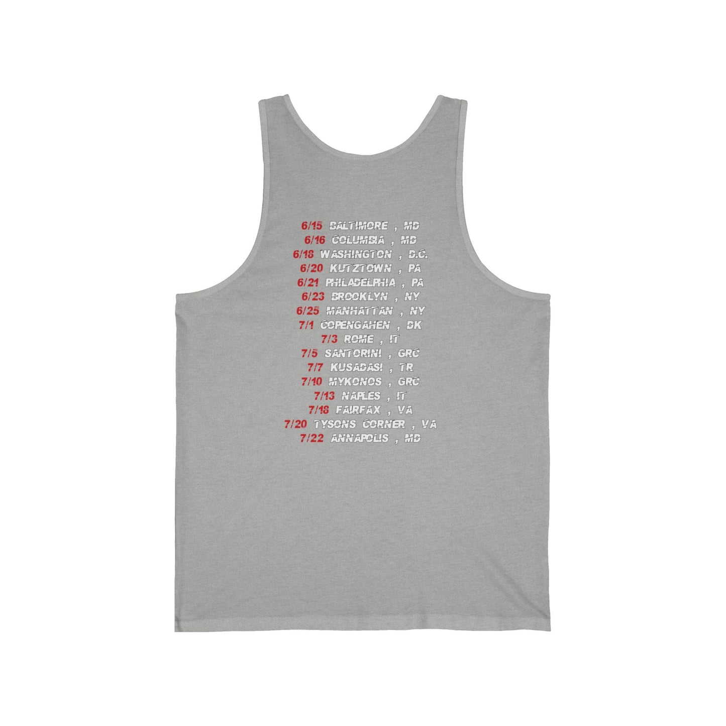 Juice & Lew 'Solo Summer Tour' Unisex Jersey Tank