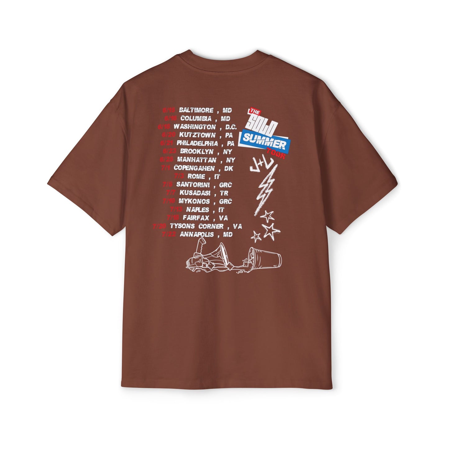 Juice & Lew 'Solo Summer Tour' Oversized Tee