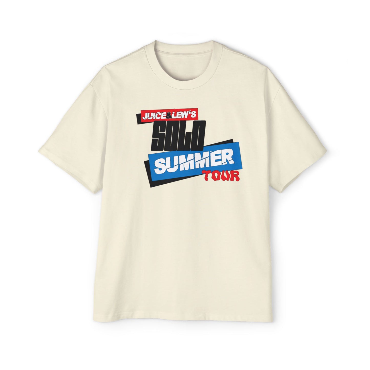 Juice & Lew 'Solo Summer Tour' Oversized Tee