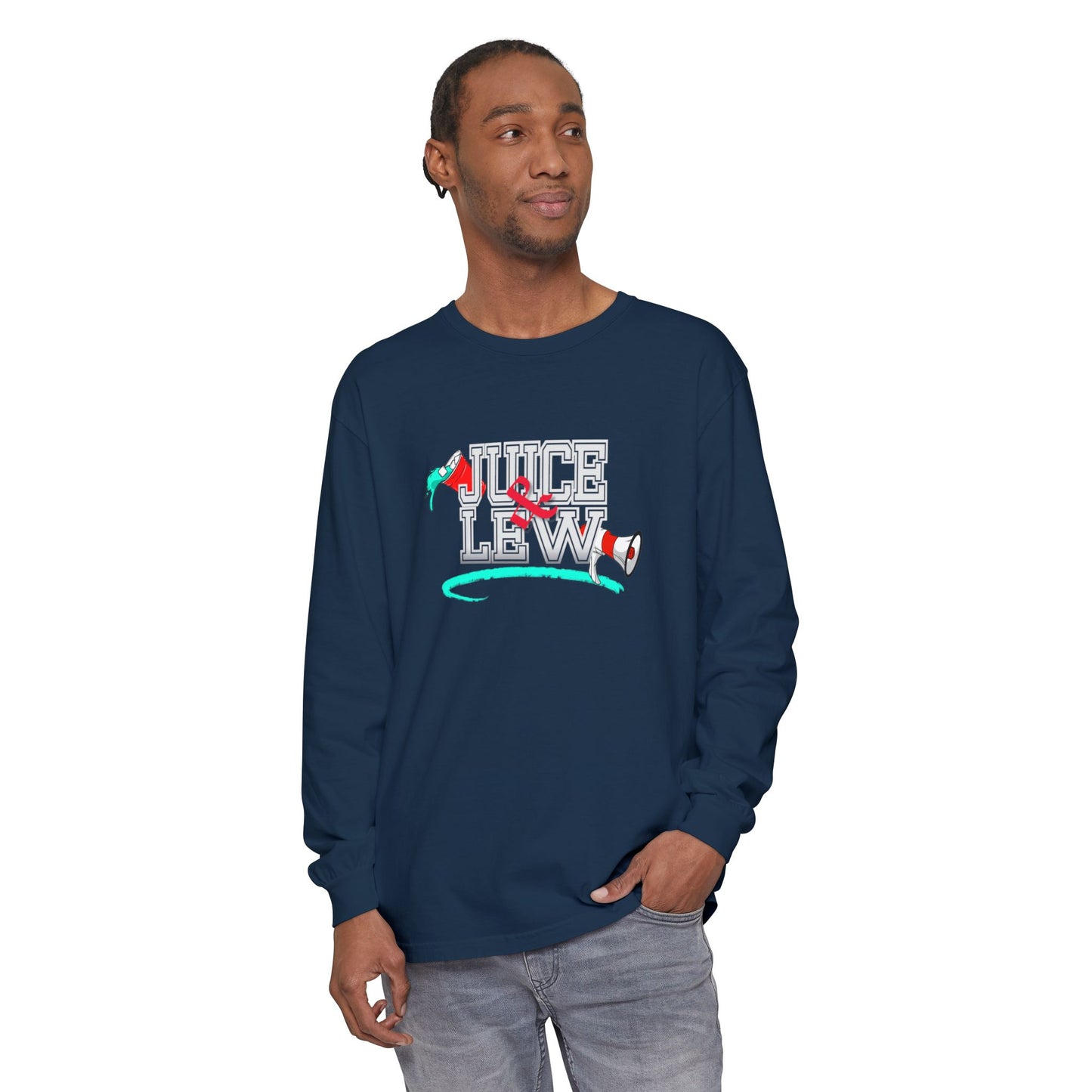 The Classic Juice & Lew Long Sleeve Shirt: Bold. Simple, Essential.
