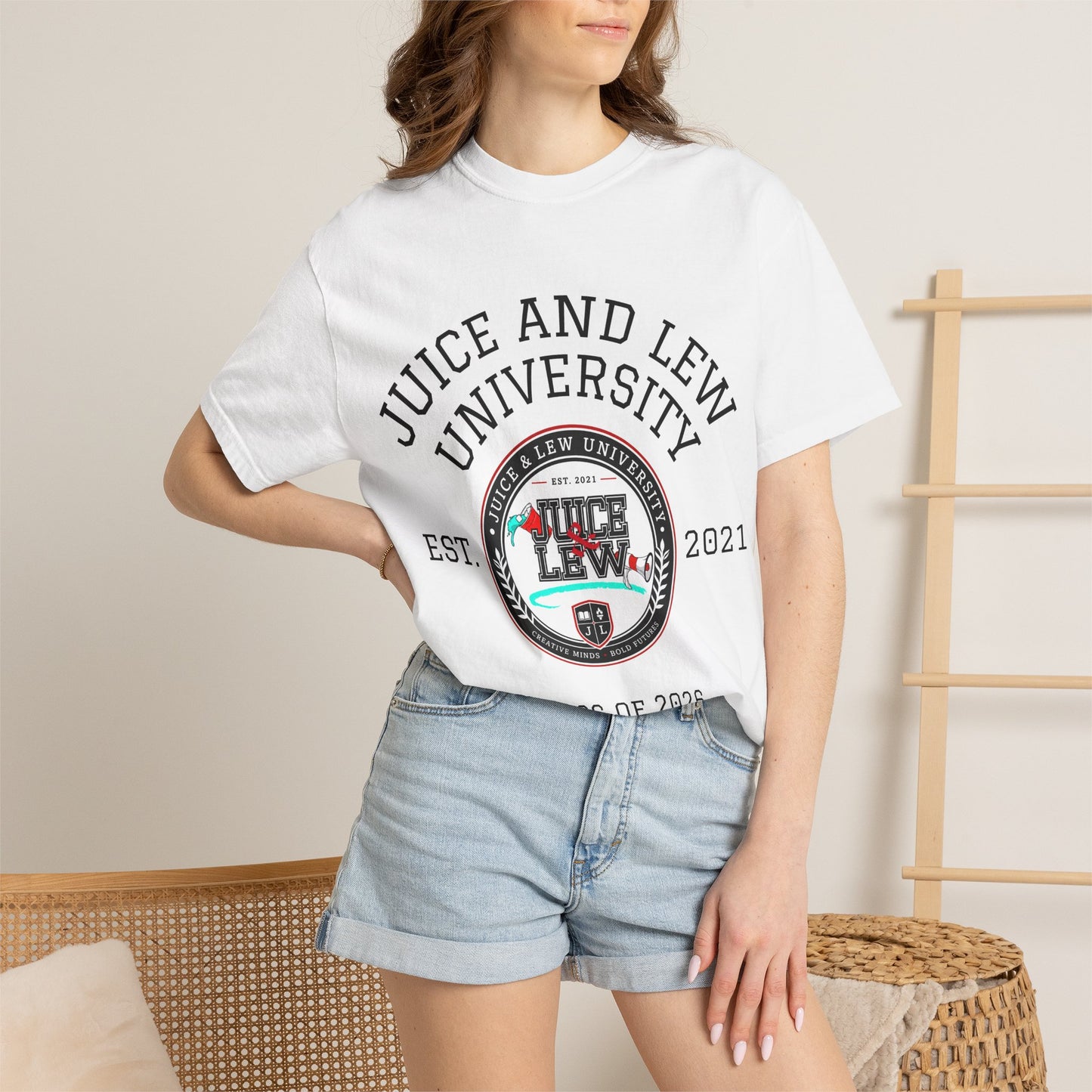 Juice and Lew University Tee