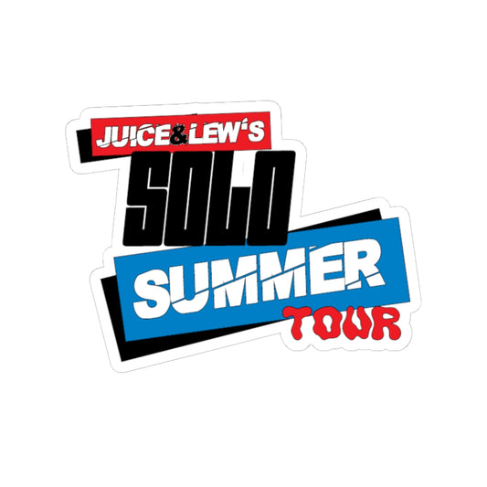 Juice & Lew 'Solo Summer Tour' Sticker
