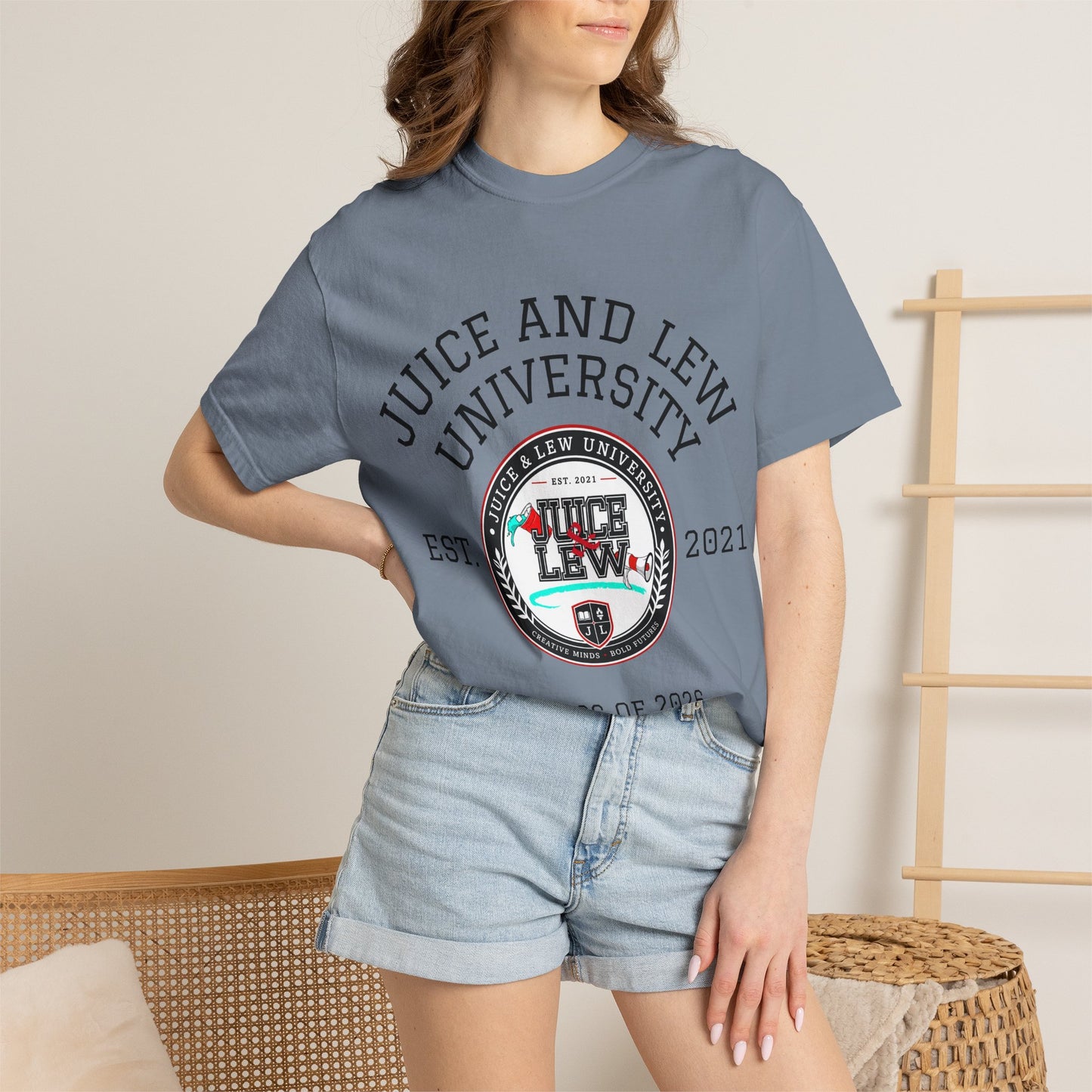 Juice and Lew University Tee