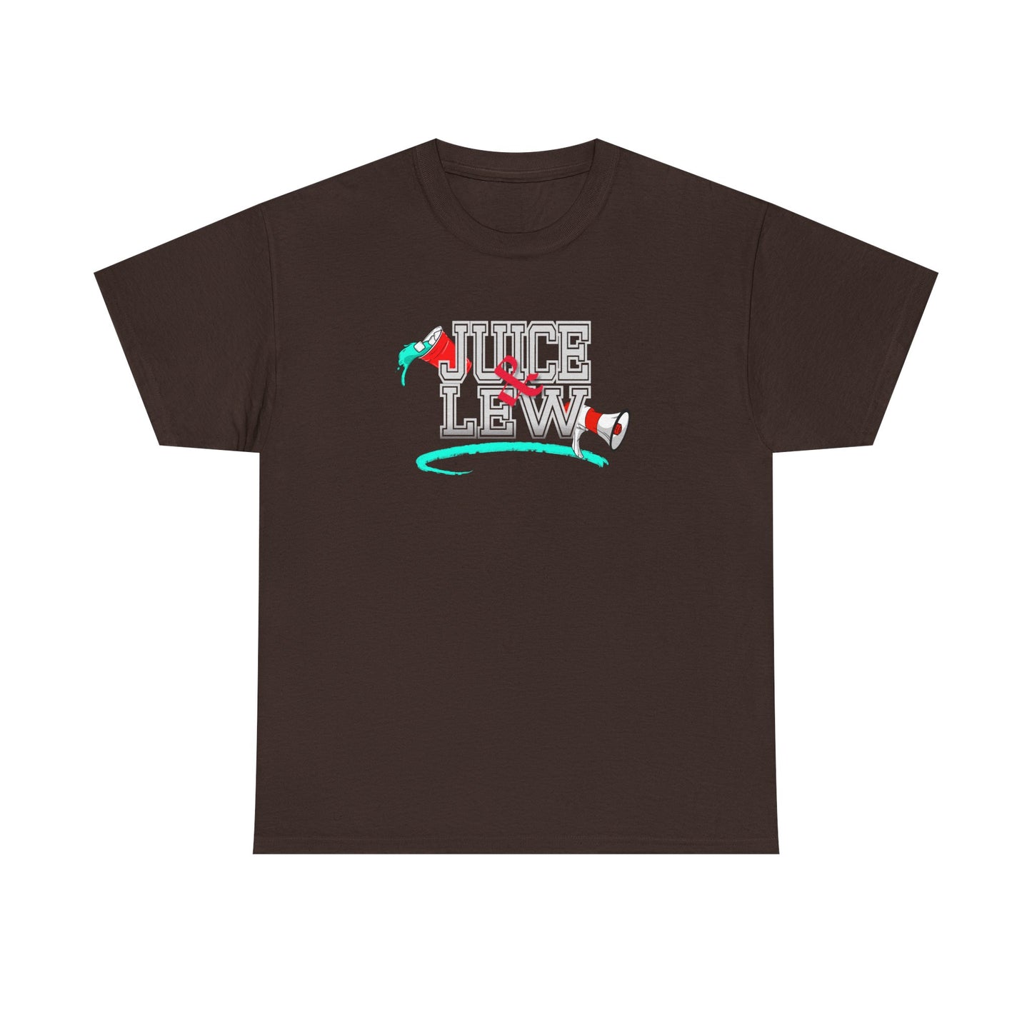 The Classic Juice & Lew White and Black Tee: Bold. Simple, Essential.